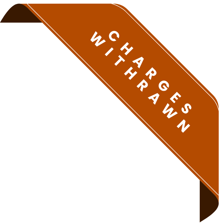 A clipart image of a "not guilty" ribbon, symbolizing innocence and exoneration in legal contexts.